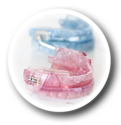 Two oral appliances